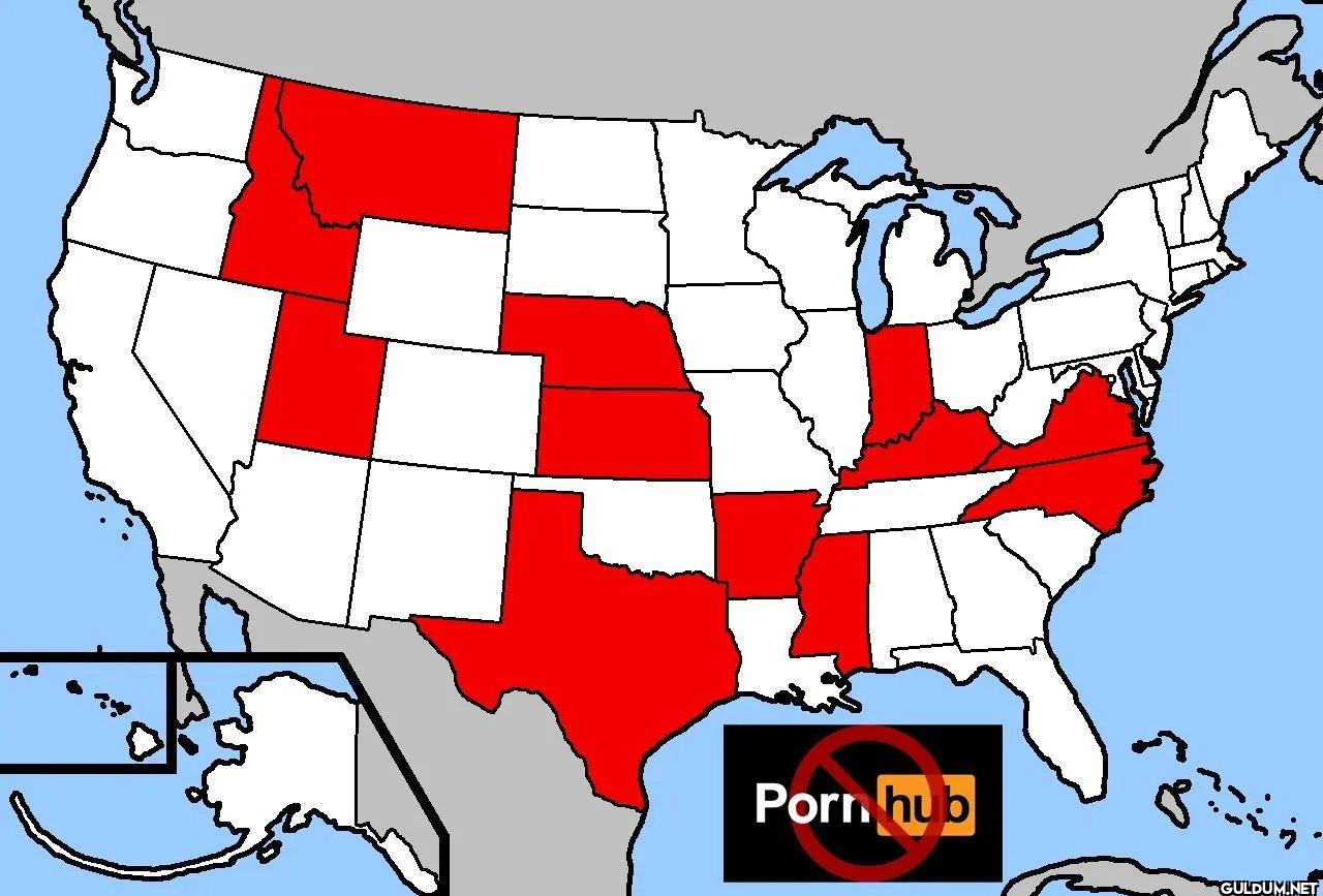 States Where Pornhub Will...