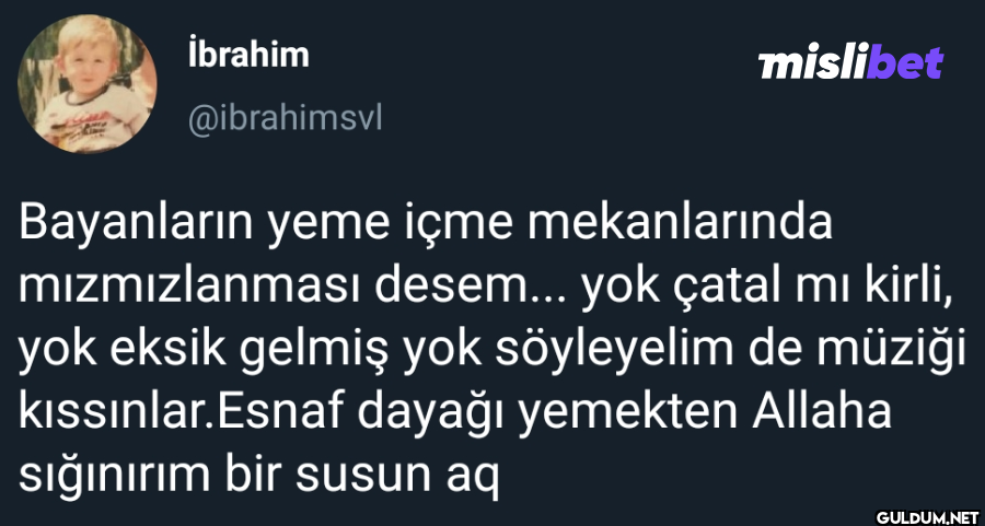 Bayanların yeme içme...