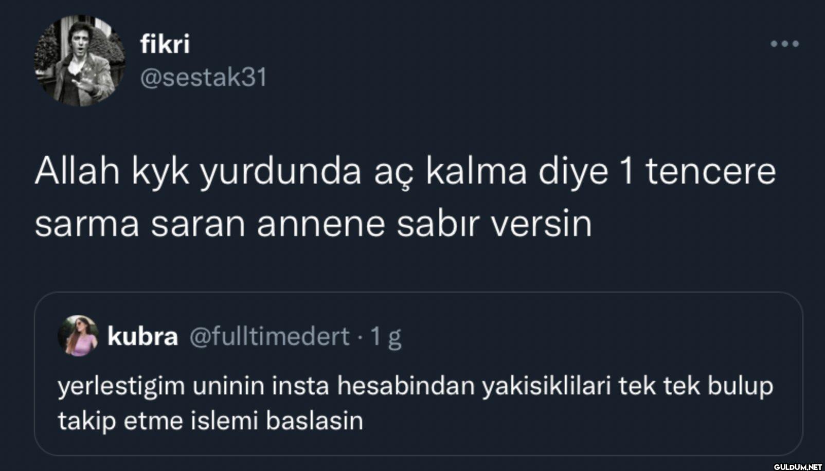 Allah kyk yurdunda aç...