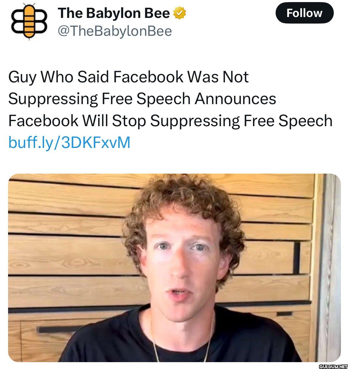 Guy Who Said Facebook Was...