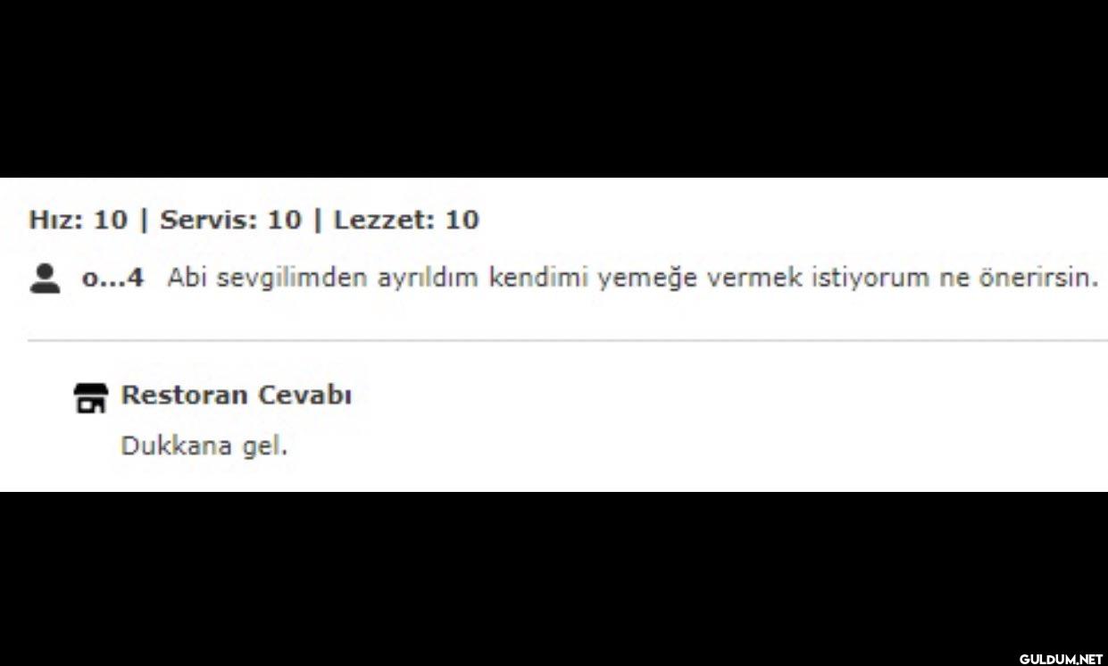 Hız: 10 | Servis: 10 |...