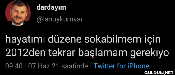 hayatımı düzene sokabilmem...