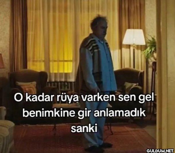 O kadar rüya varken sen...