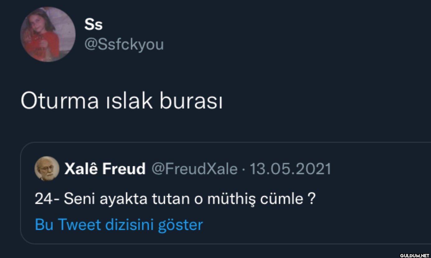 Oturma ıslak burası Xalê...