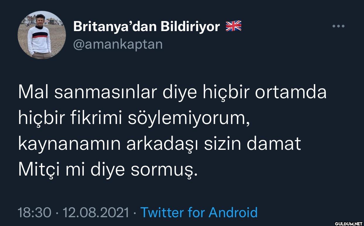 Mal sanmasınlar diye...