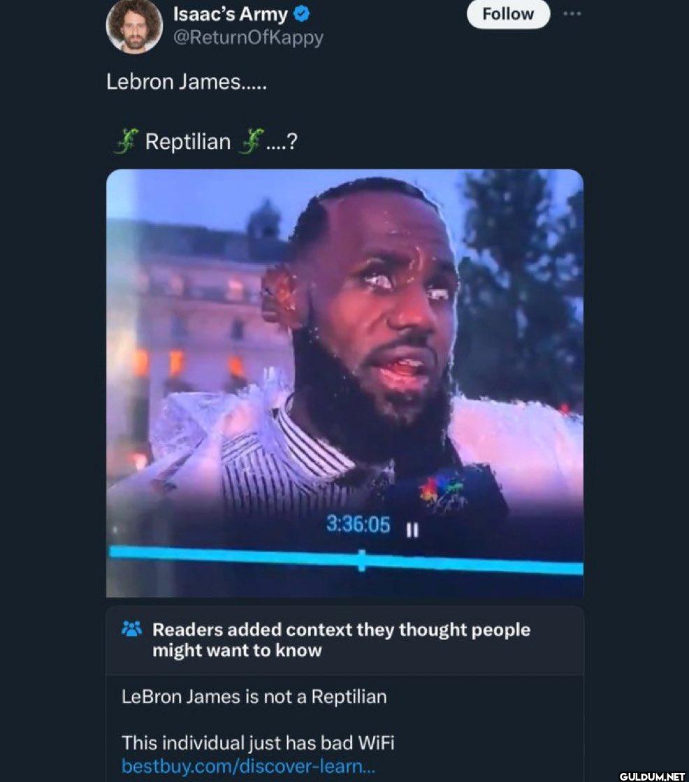 Lebron James........