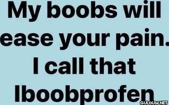 👀    My boobs will ease...