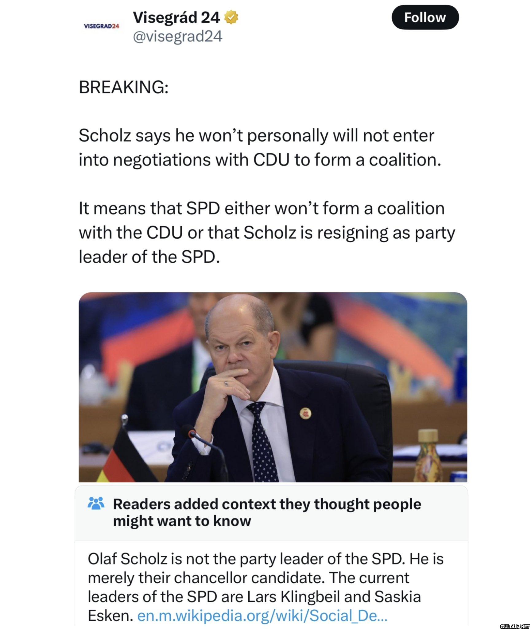 Follow BREAKING: Scholz...