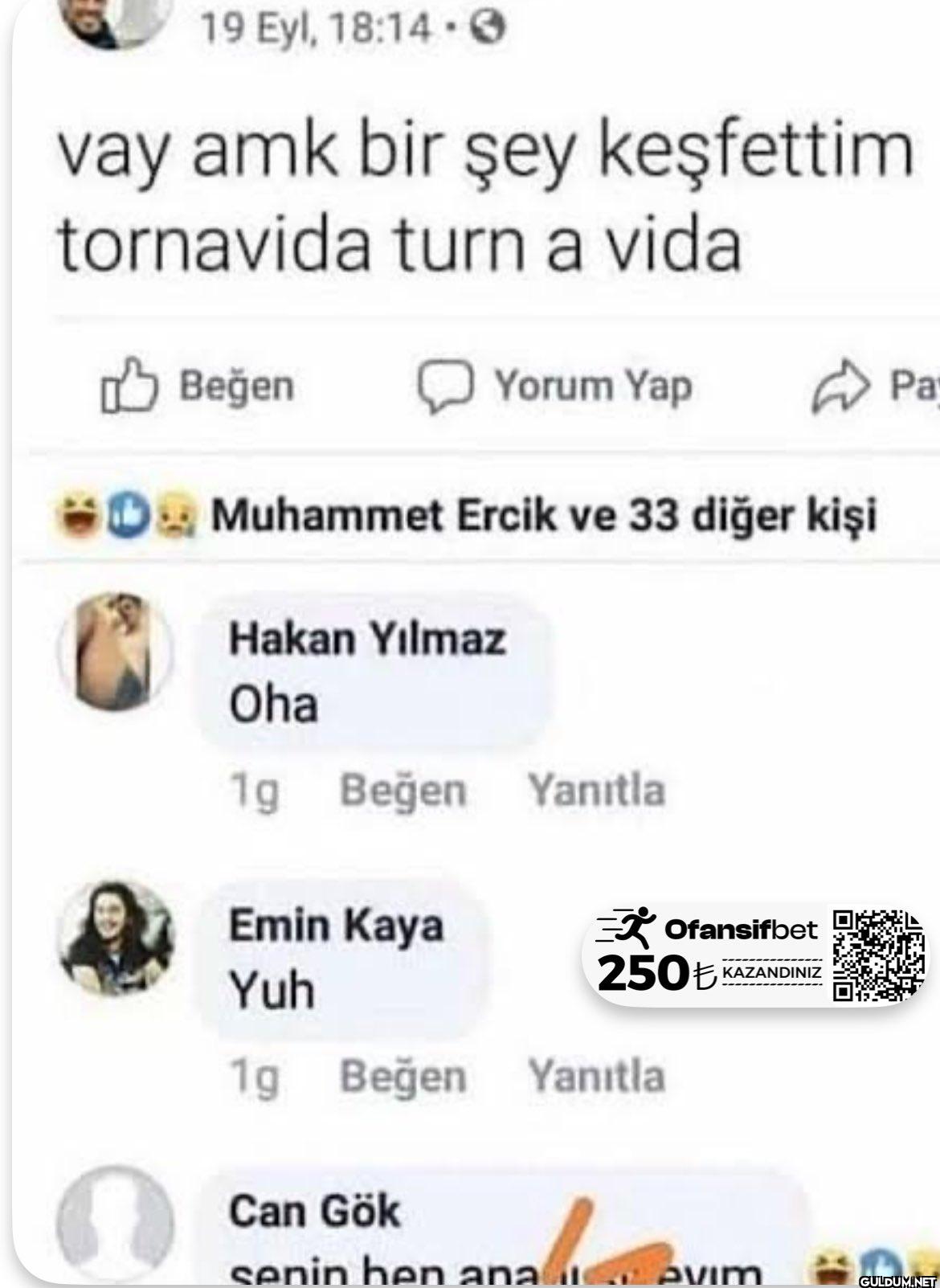 19 Eyl, 18:14- vay amk bir...