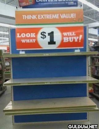 THINK EXTREME VALUE! LOOK...