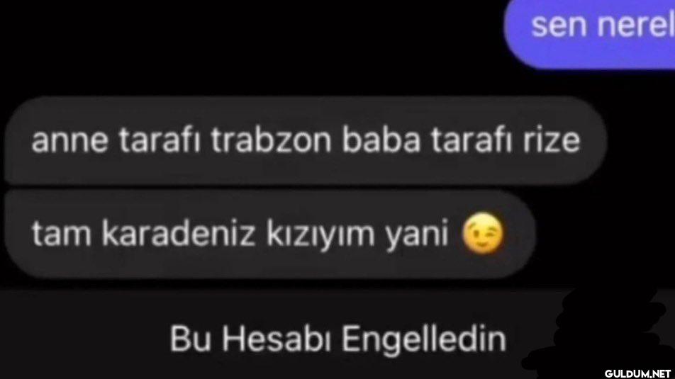 sen nerel anne tarafı...