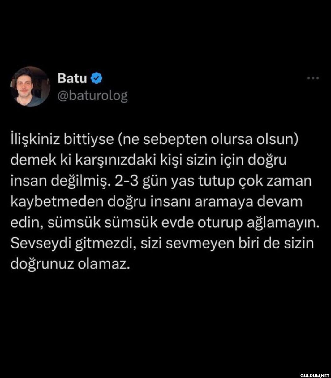 İlişkiniz bittiyse (ne...