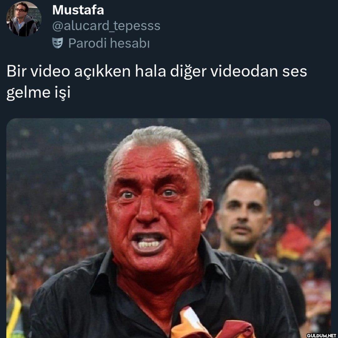 Parodi hesabı Bir video...