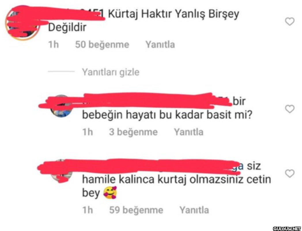 Değildir 51 Kürtaj Haktır...