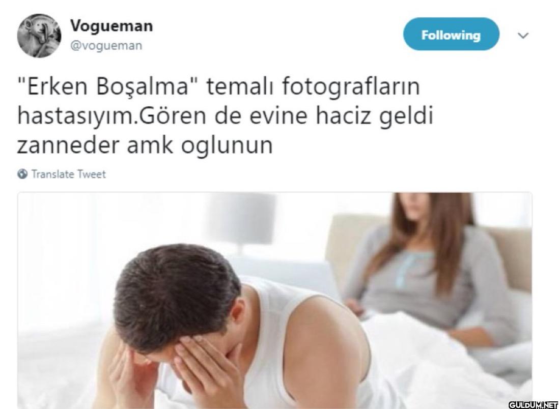 "Erken Boşalma" temalı...