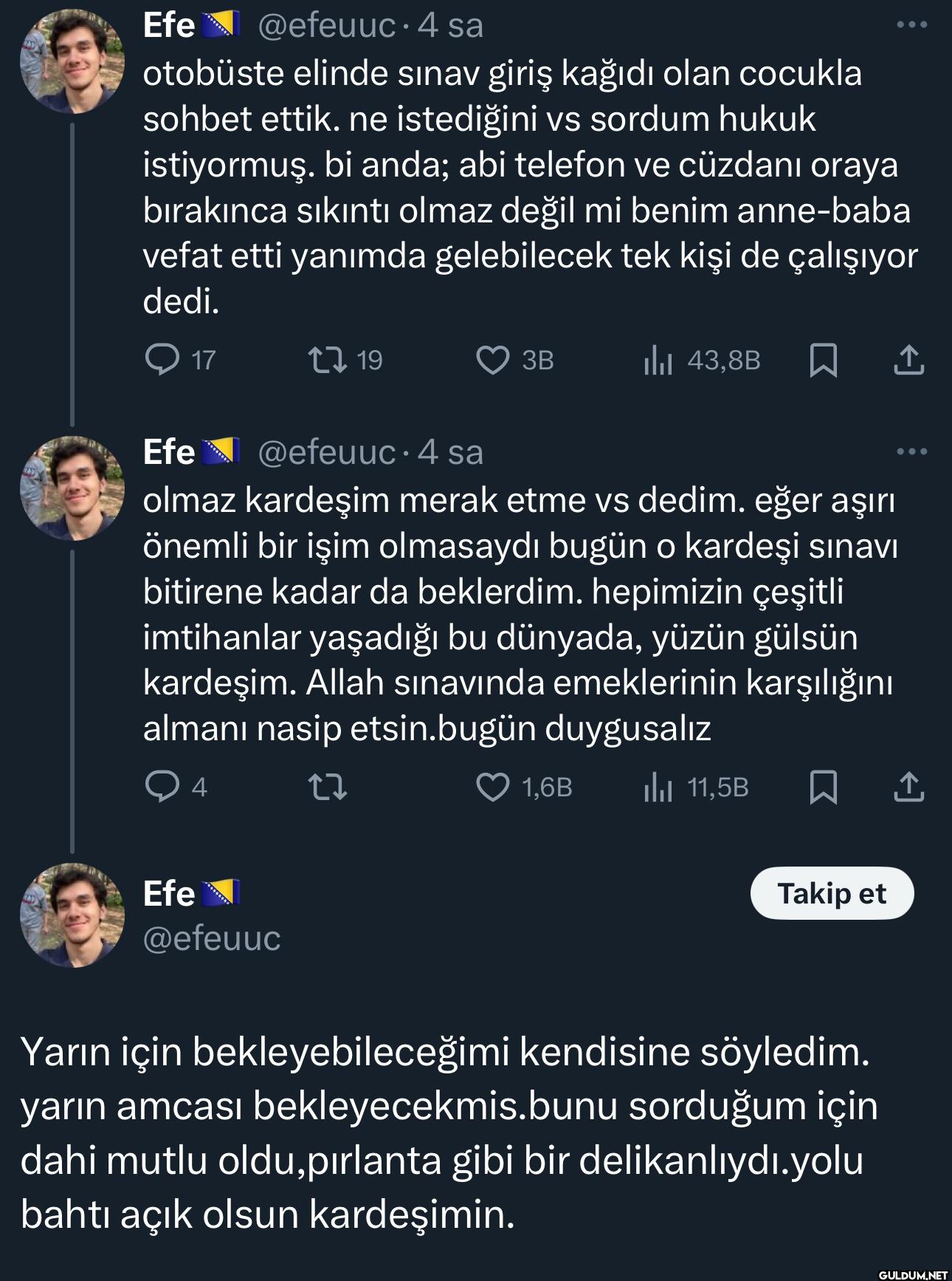 bu yazı beni derinden...