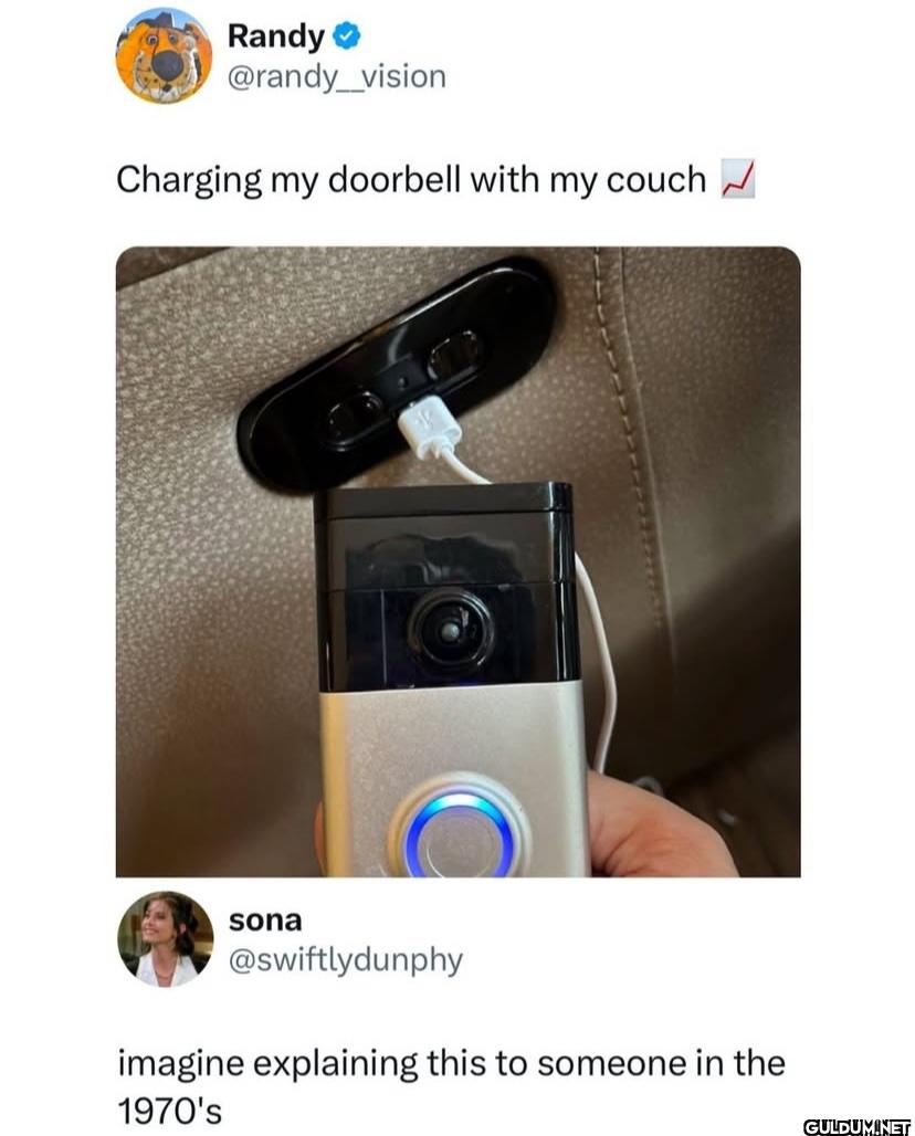 The wonders of modern...