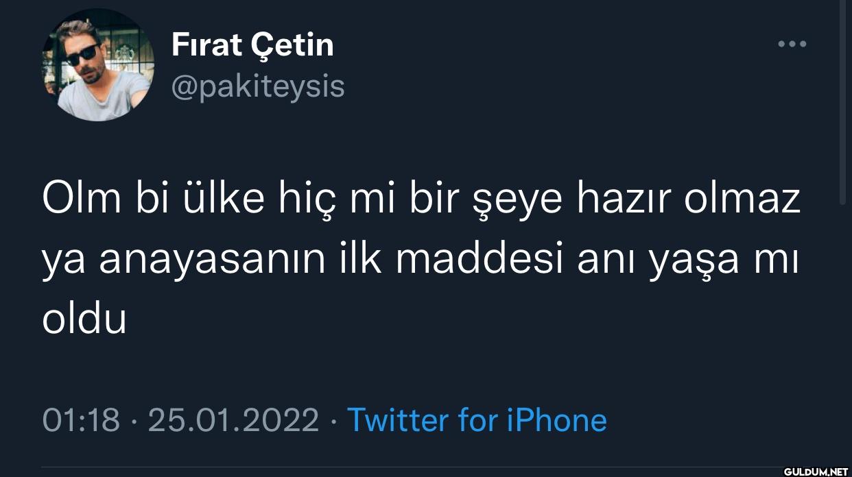 Olm bi ülke hiç mi bir...