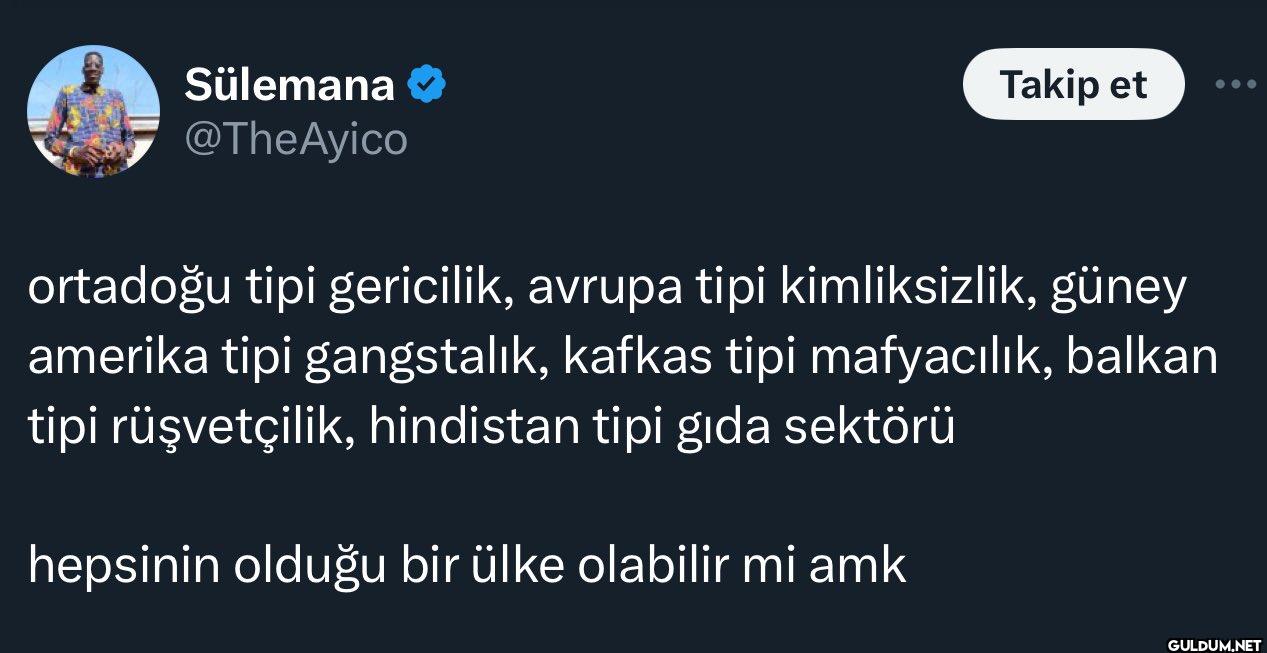 Takip et ortadoğu tipi...