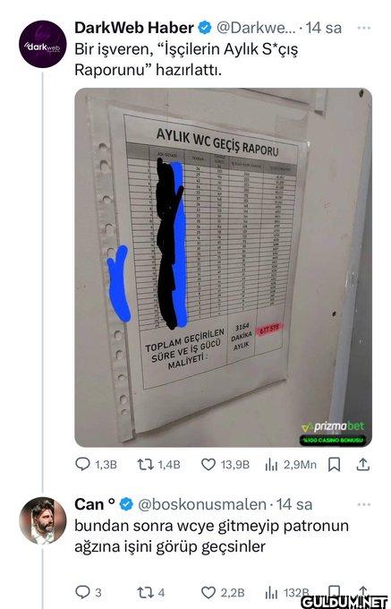 14 sa darkweb Bir işveren,...