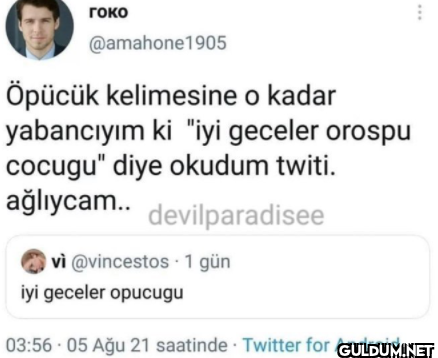 Öpücük kelimesine o kadar...