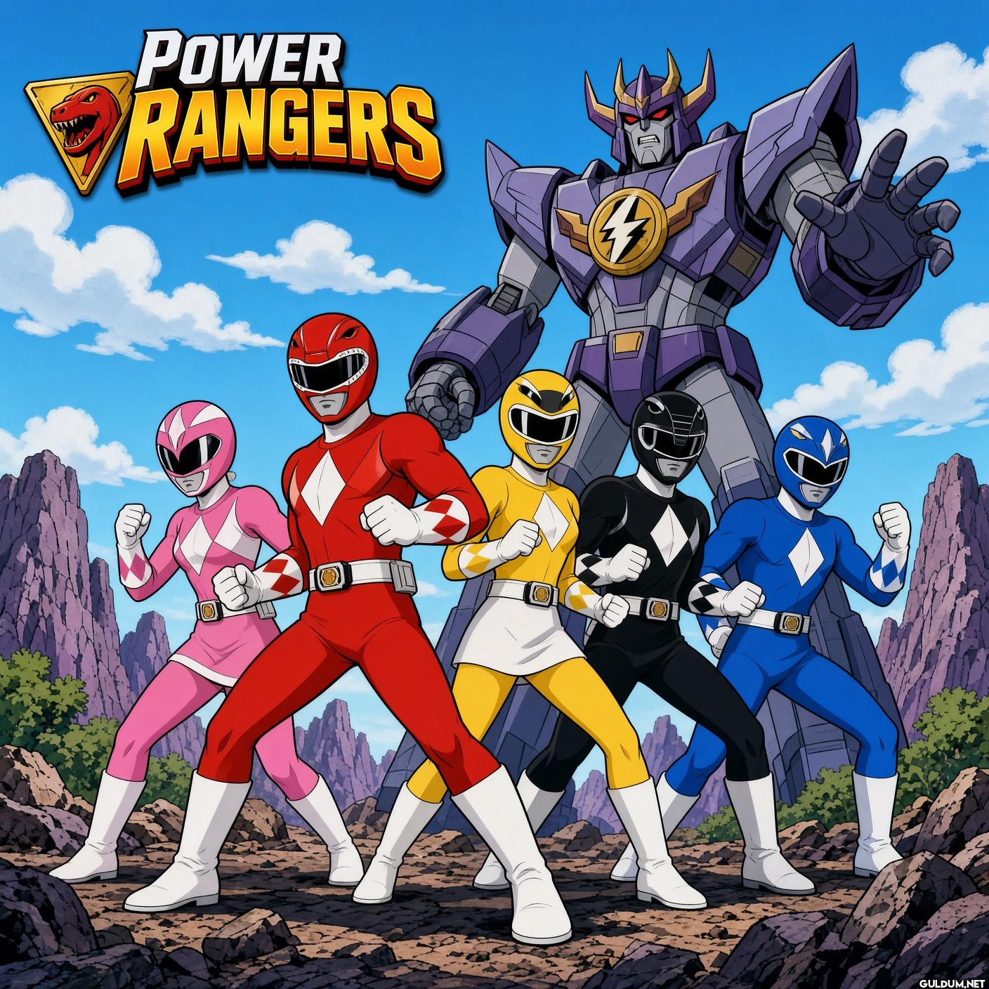 Ulusal Power Rangers...
