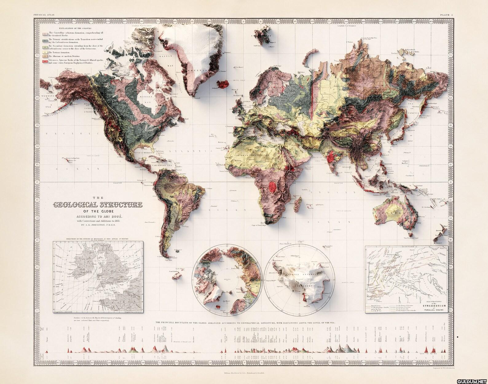 Geological map of the...