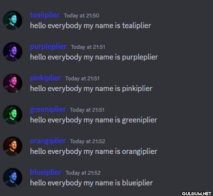 tealiplier Today at hello...