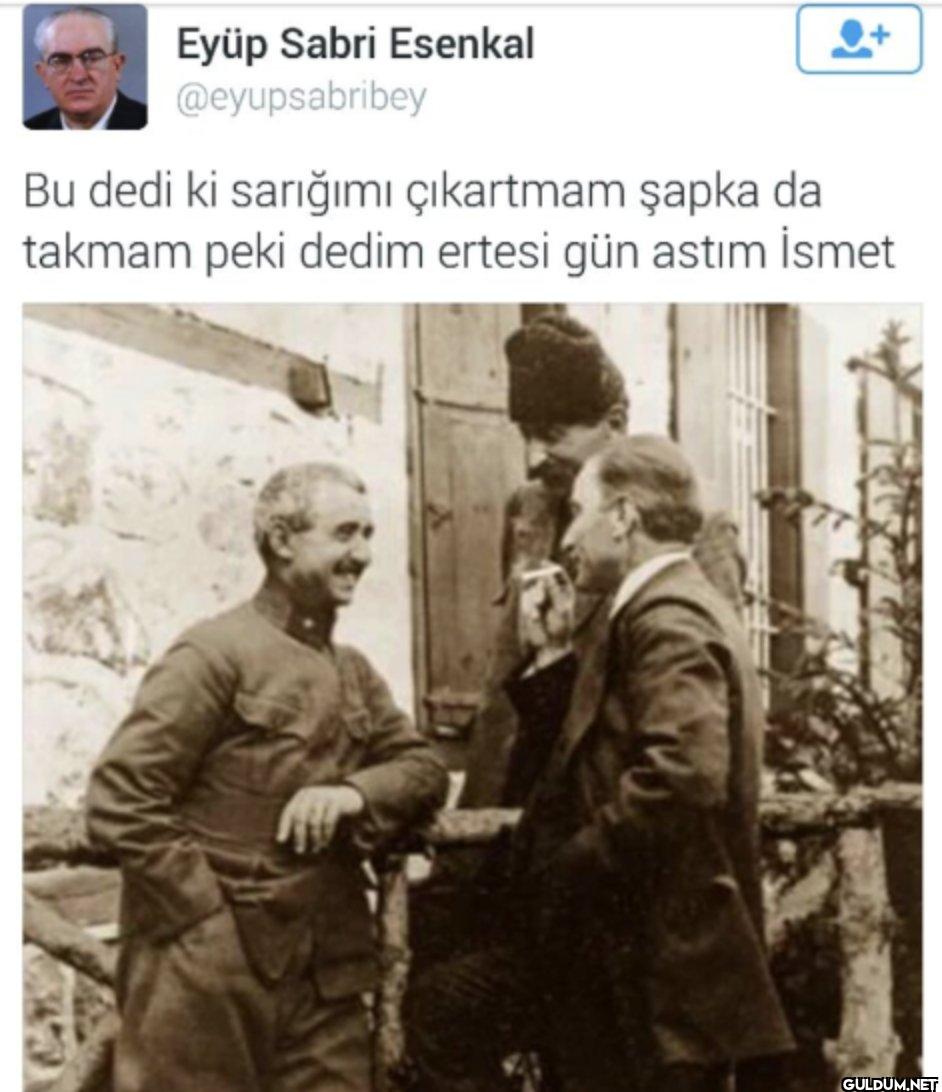 ⚫+ Bu dedi ki sarığımı...