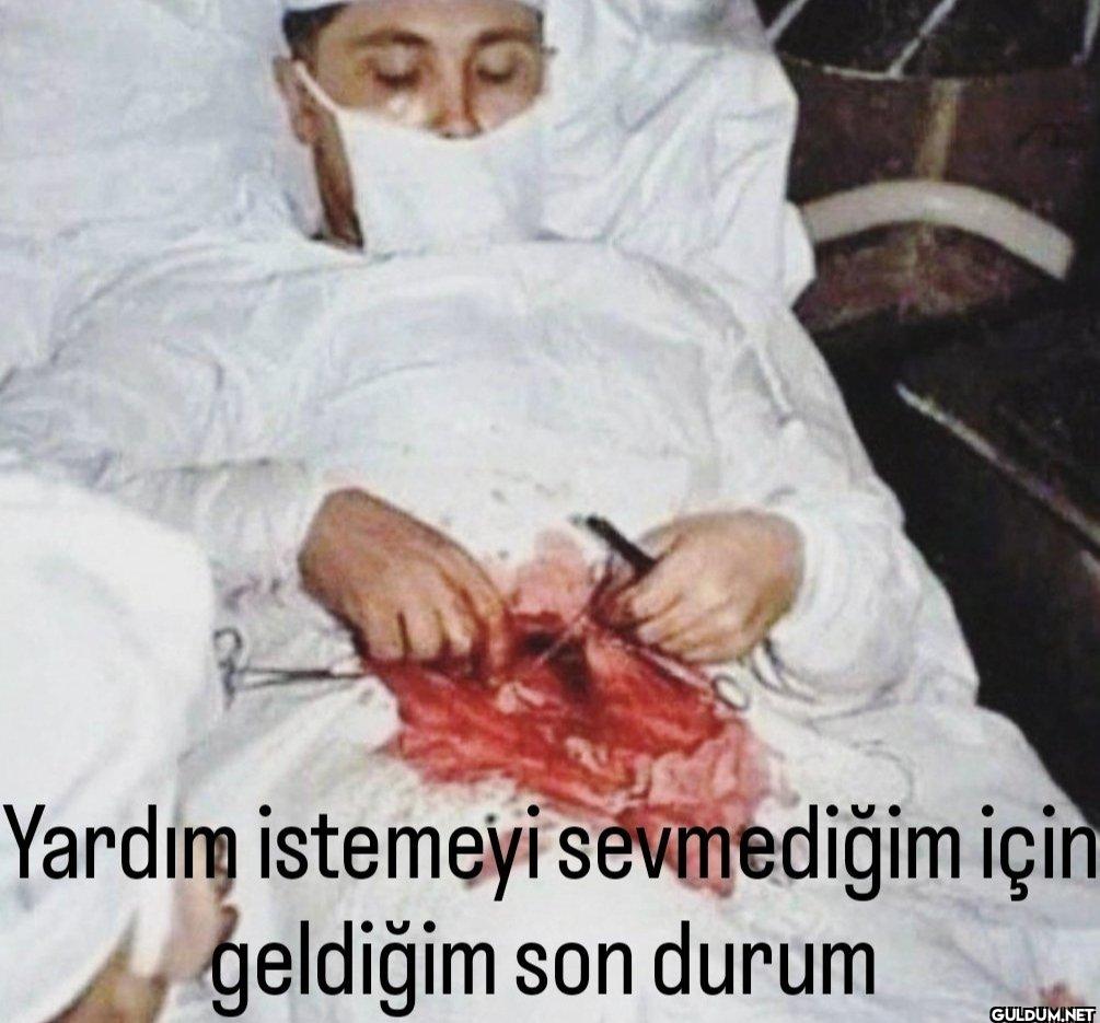 Yardım istemeyi sevmediğim...