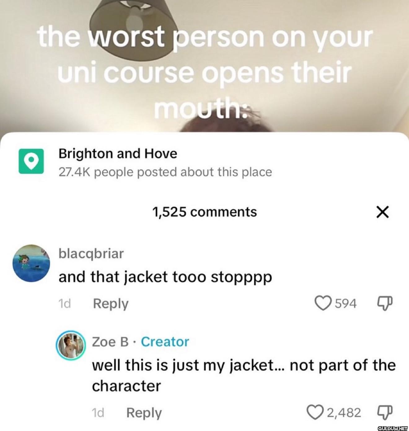 the worst person on your...