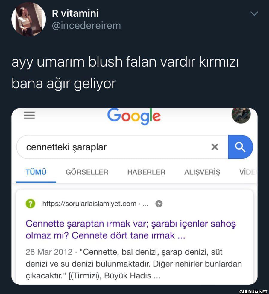 ayy umarım blush falan...