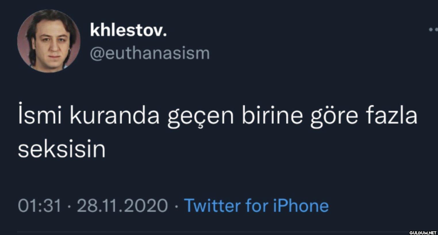 İsmi kuranda geçen birine...