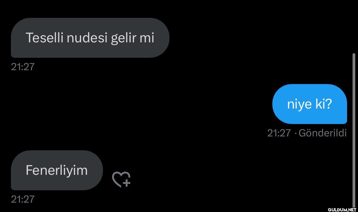 Teselli nudesi gelir mi...