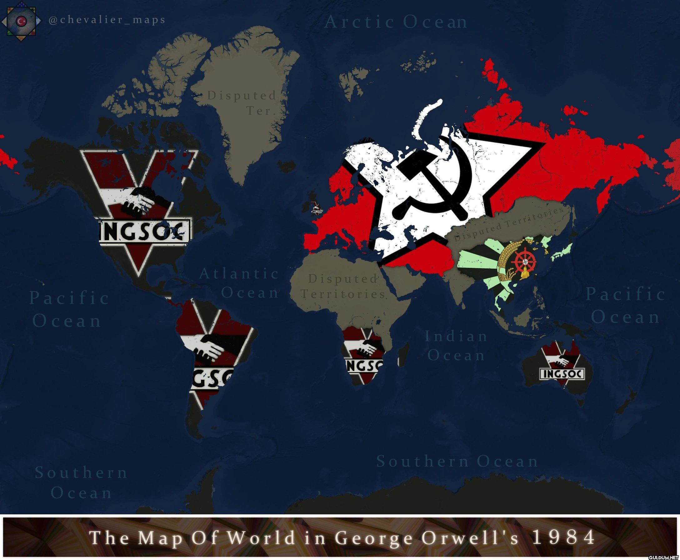Thw Map of World in George...