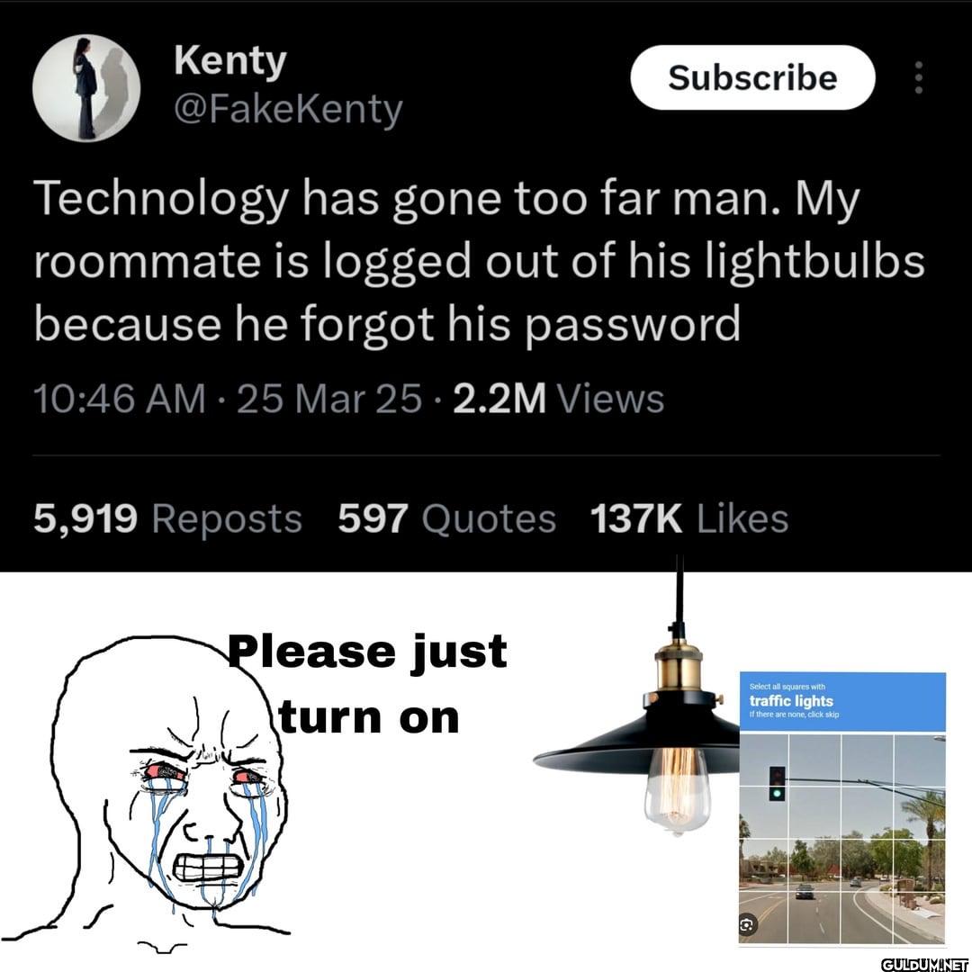 Technology has gone too...
