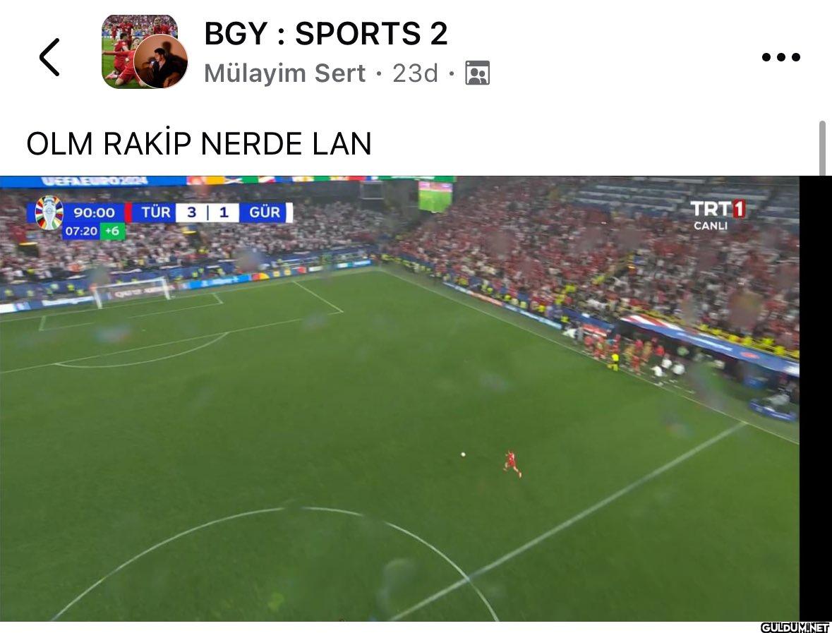 jeneriklik gol    く BGY...