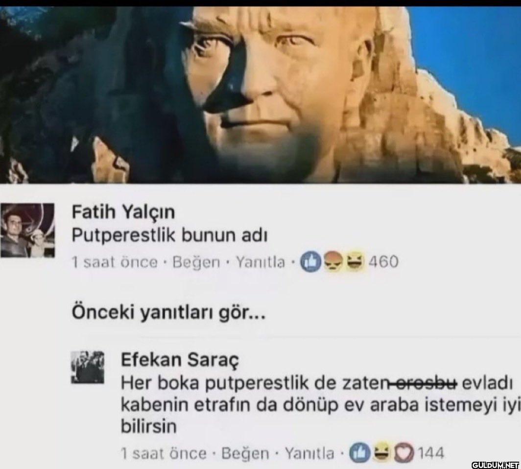 Fatih Yalçın Putperestlik...