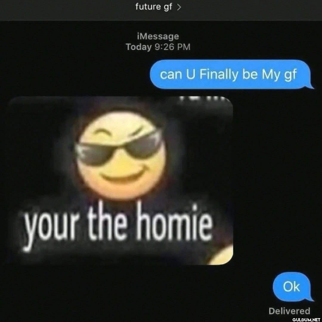future gf iMessage Today...