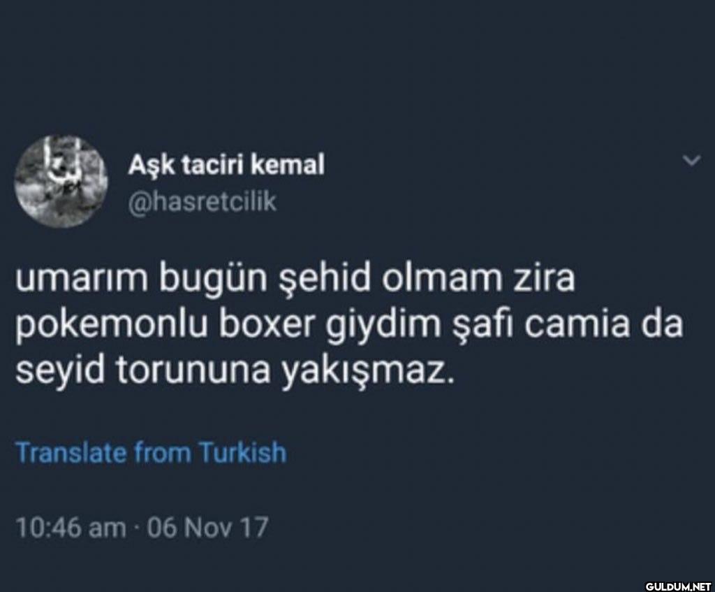 umarım bugün şehid olmam...