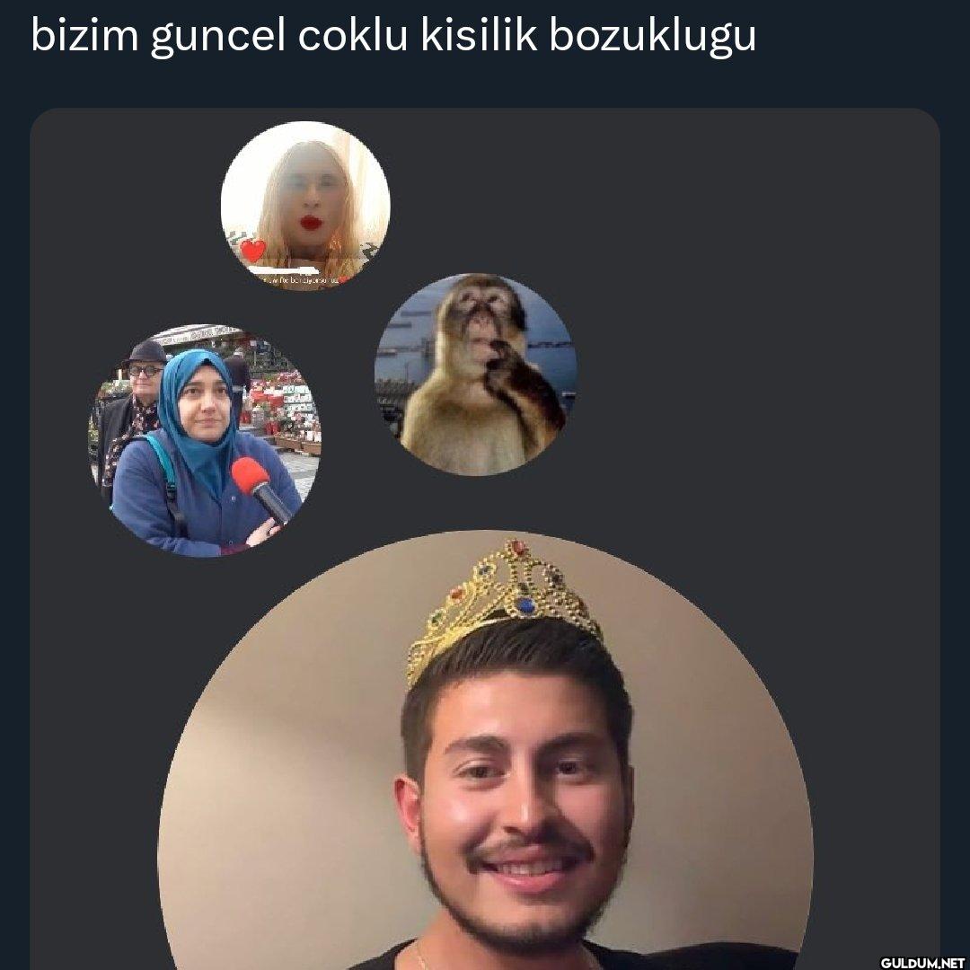 bizim guncel coklu kisilik...