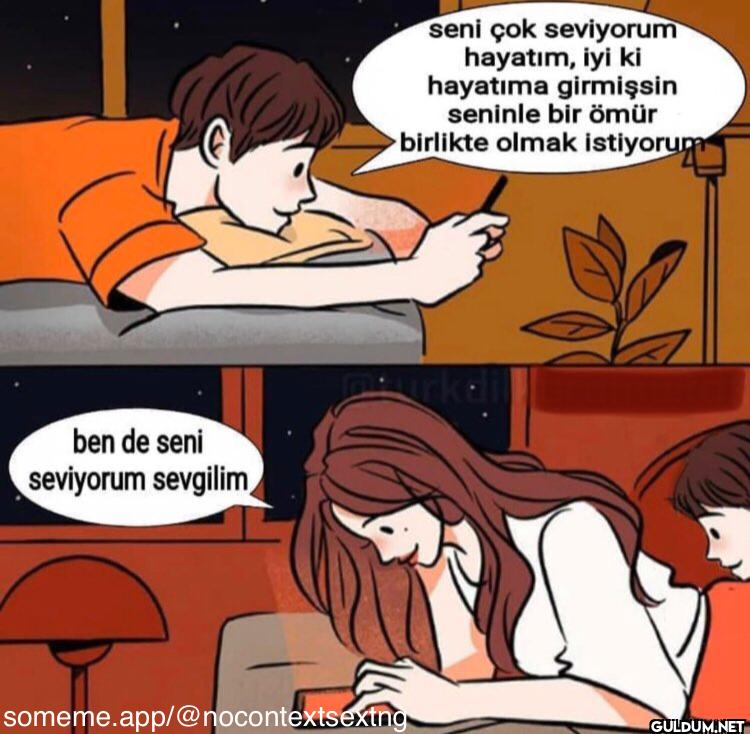 seni çok seviyorum...