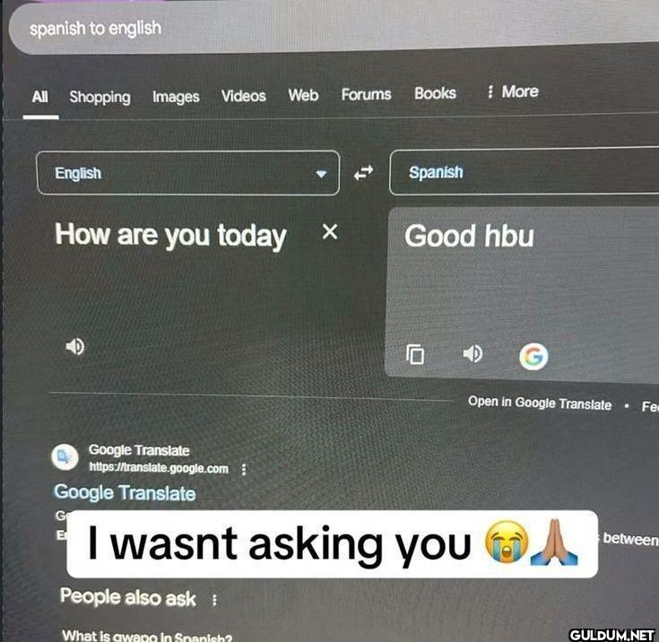 spanish to english All...
