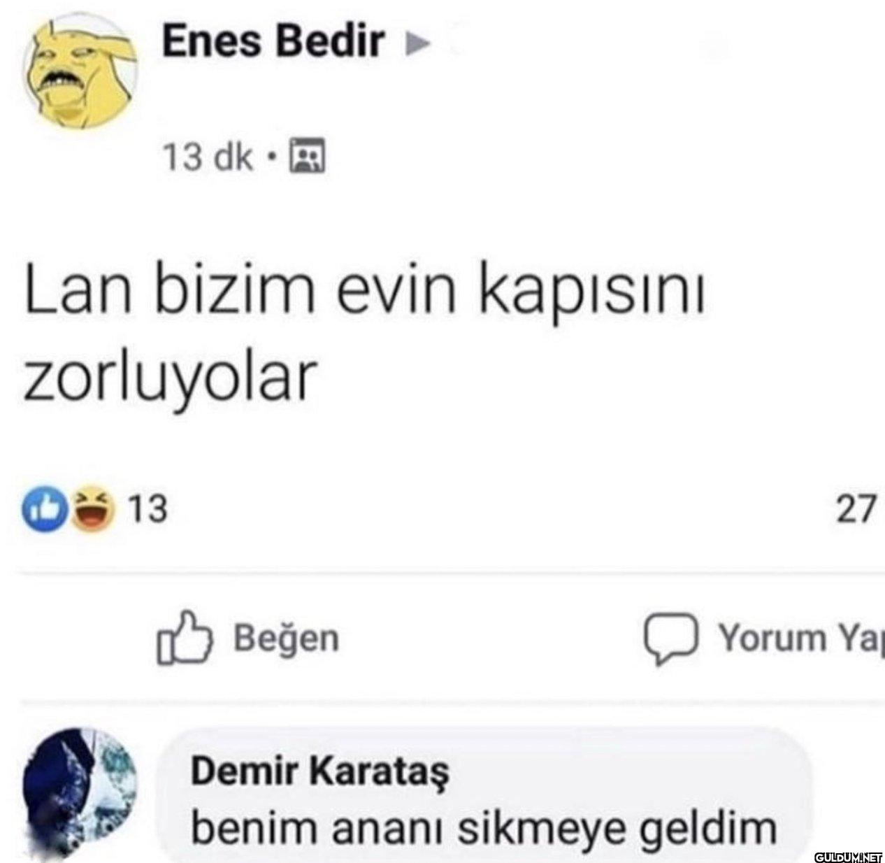 Enes Bedir 13 dk. Lan...