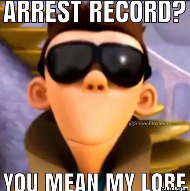 YOU MEAN MY LORE