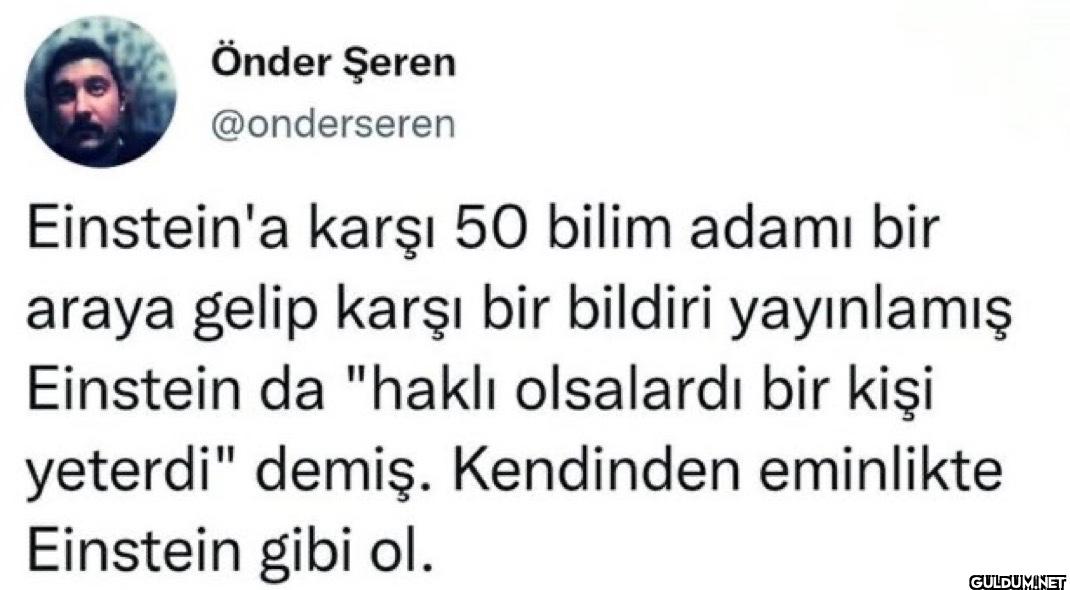 Einstein'a karşı 50 bilim...
