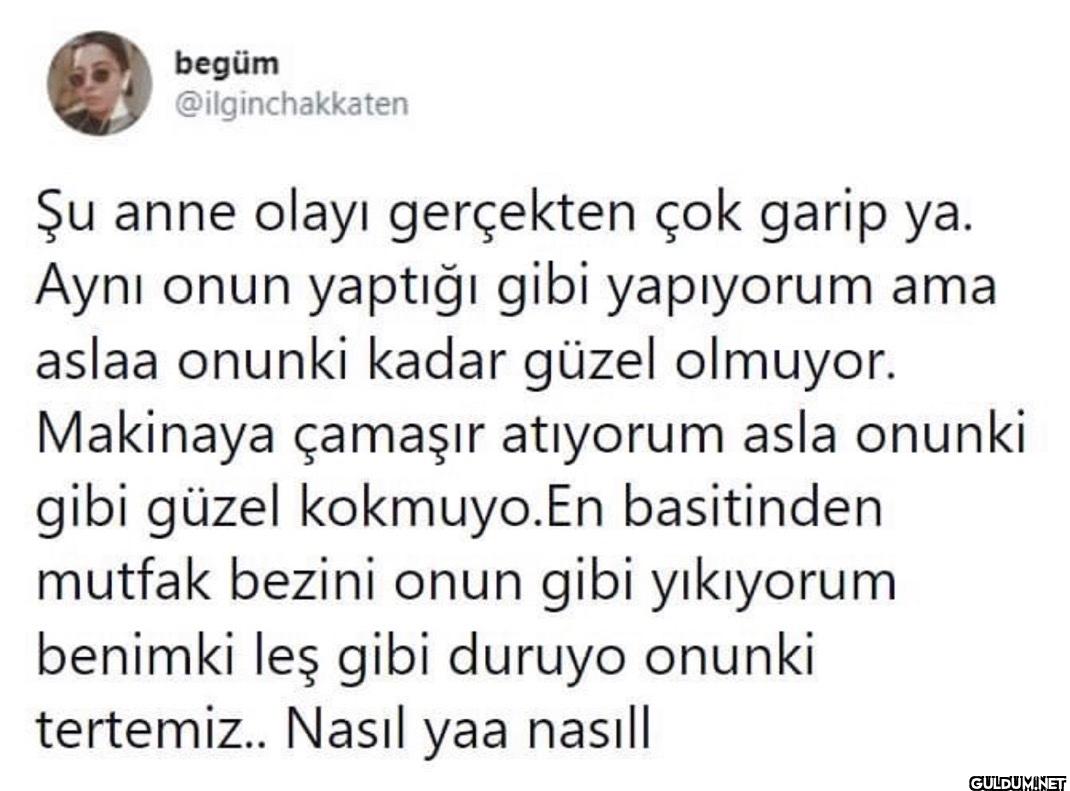 Şu anne olayı gerçekten...