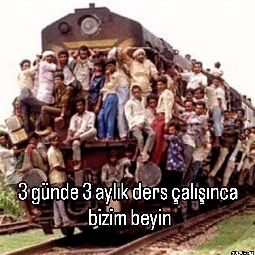 3 günde 3 aylık ders...