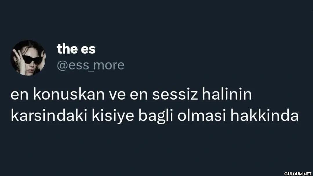 en konuskan ve en sessiz...