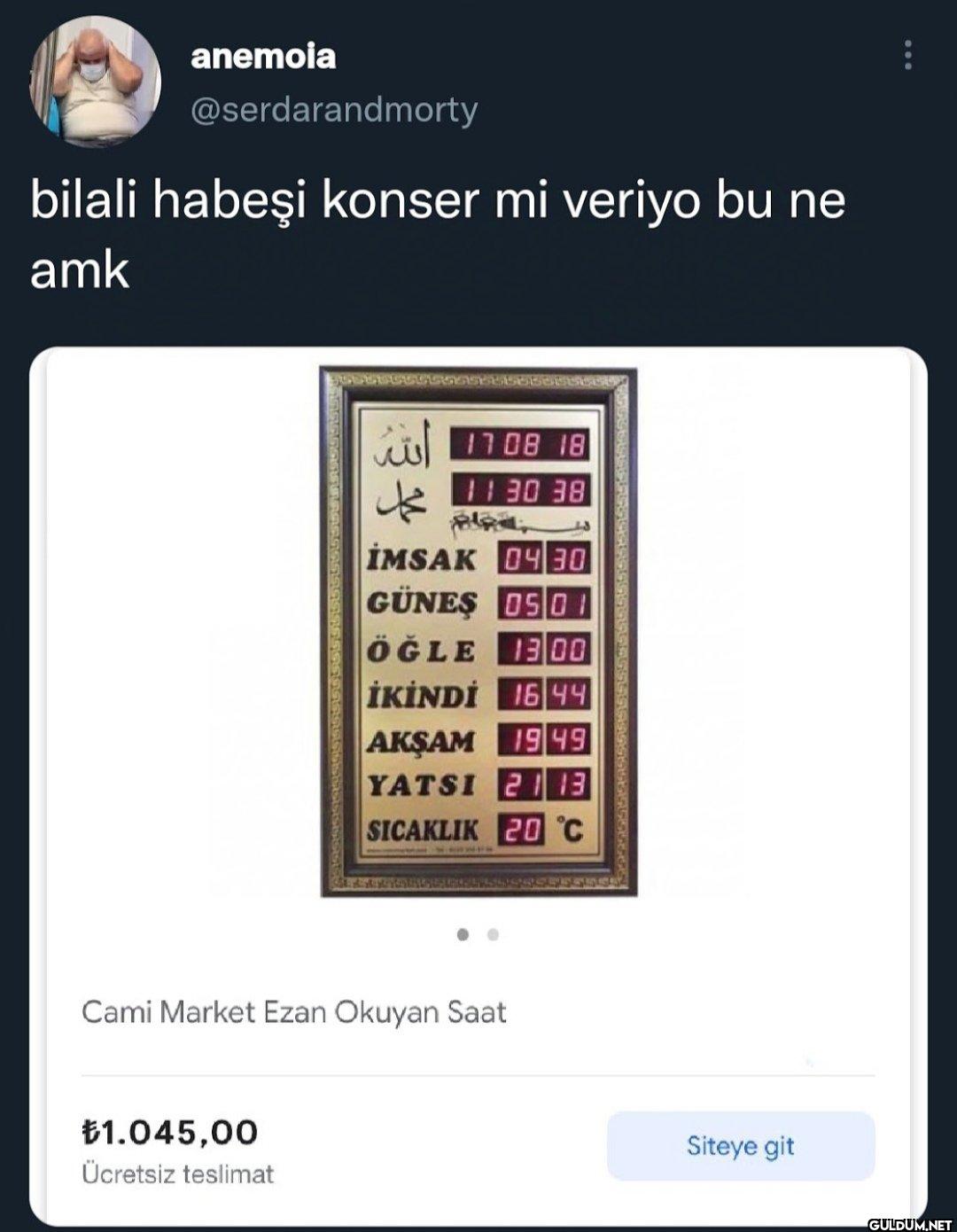 bilali habeşi konser mi...